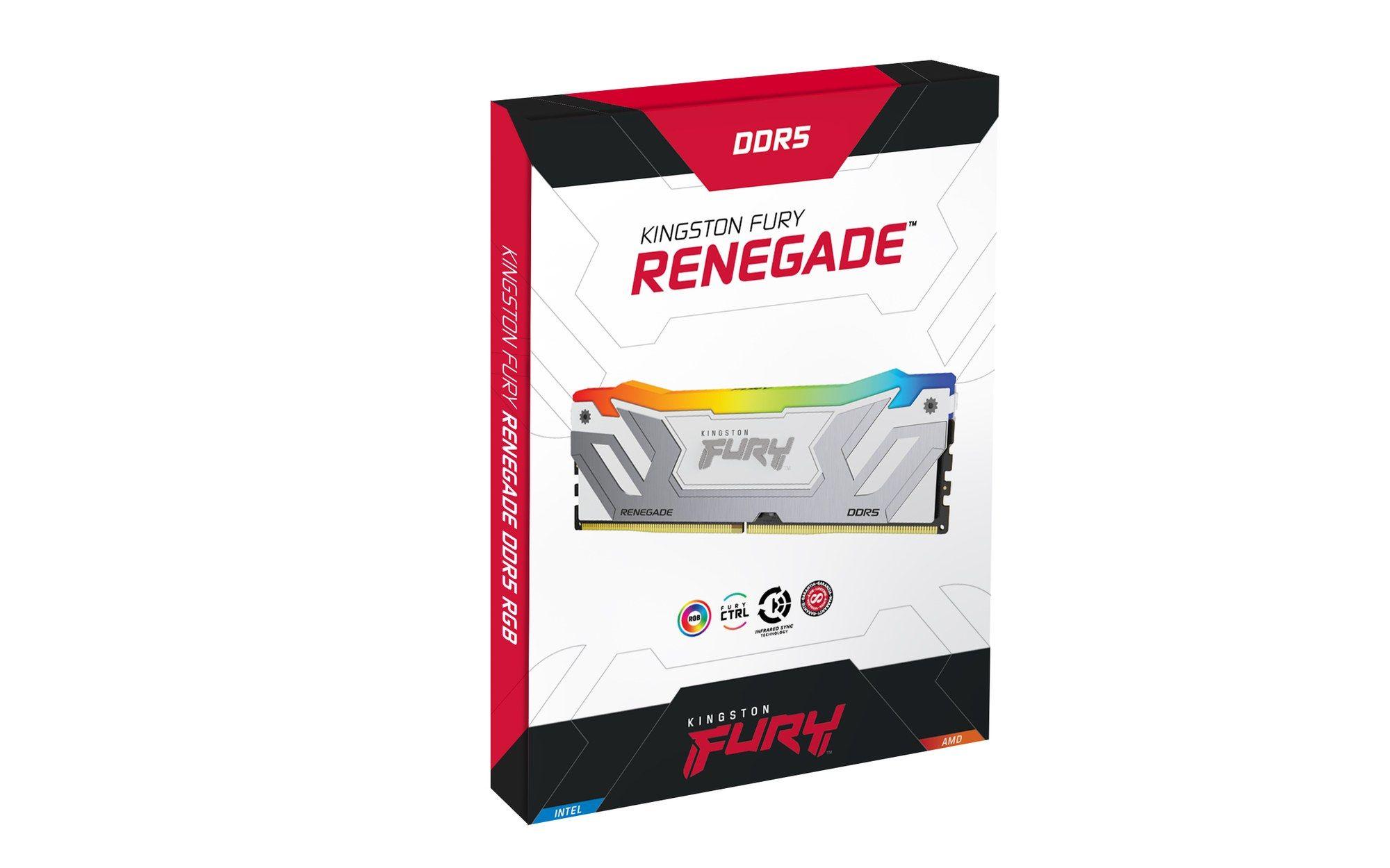 Memória RAM KINGSTON FURY Renegade RGB KF584CU40RWAK2-48 (8400 MHz - 48 GB - DIMM) — miniatura 9
