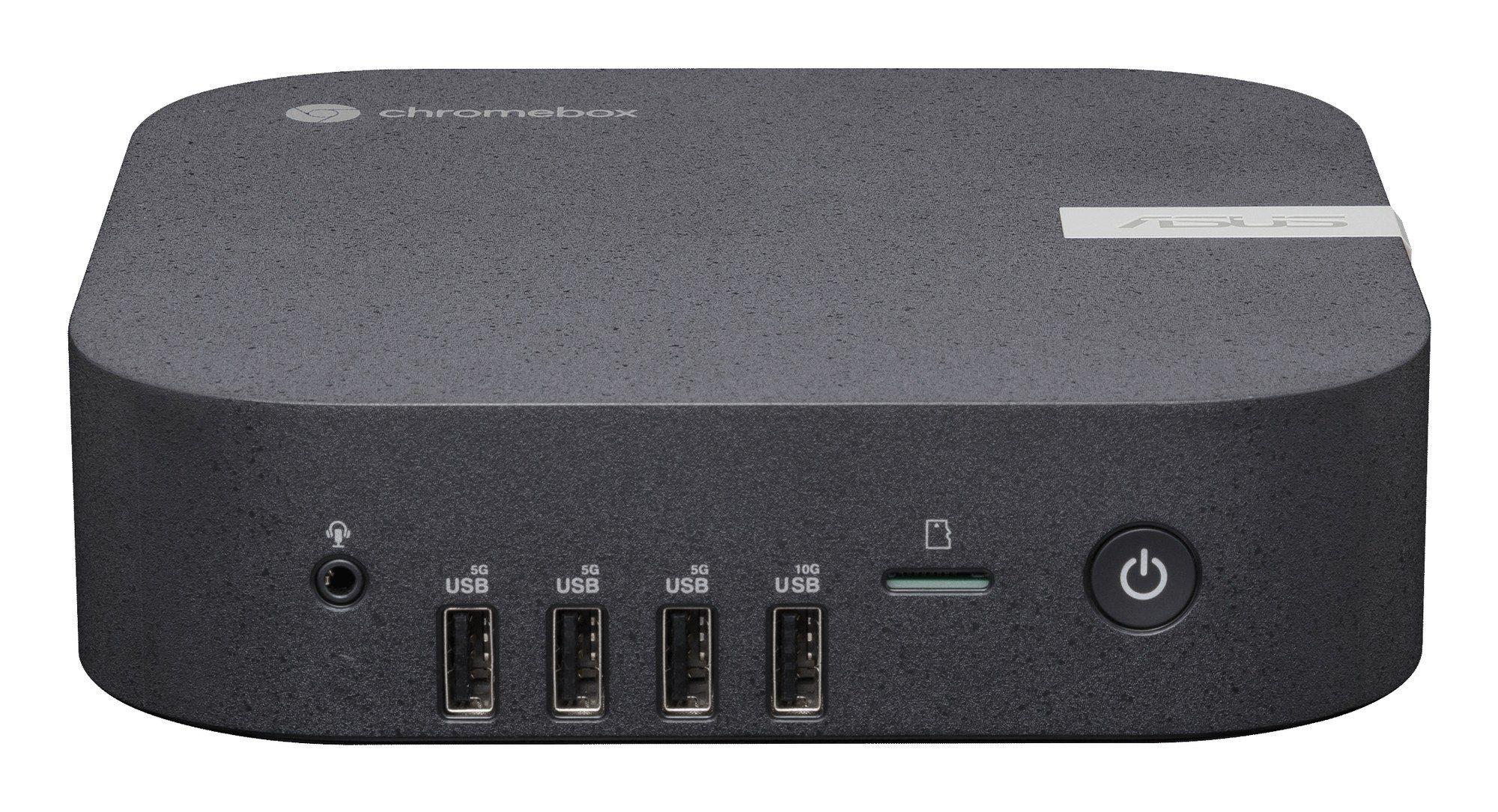 Mini PC ASUS CHROMEBOX6-S3006UN (ChromeOS - Intel Core 3 - 100U - Preto) — miniatura 3
