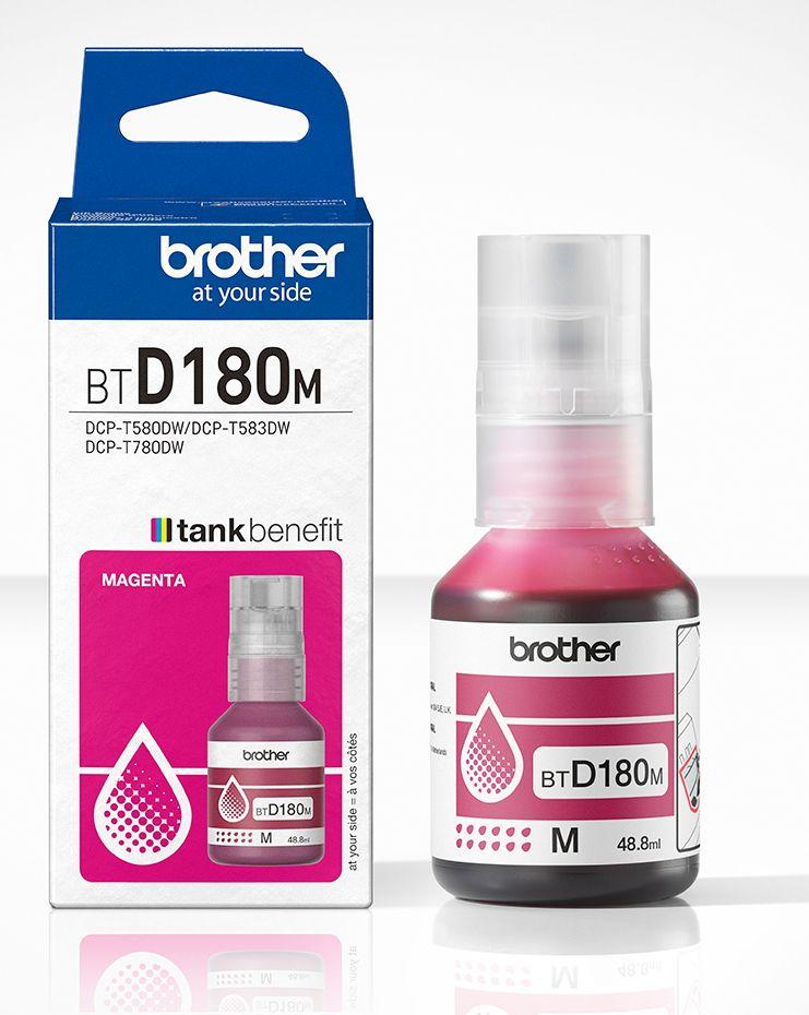 Recarga de Tinta BROTHER BTD180M (5000 páginas - Magenta) — miniatura 2