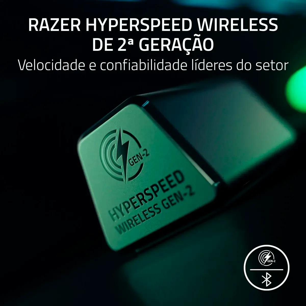 Headset RAZER BlackShark V3 (Binaural - 5 cm - USB Type-A - Branco) — miniatura 3
