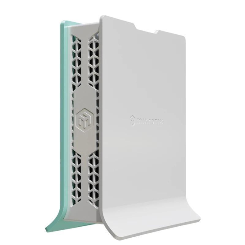 Router MIKROTIK hAP ax lite (Wi-Fi 6 - 574 Mbit/s - 2,4 GHz - Branco/Azul)