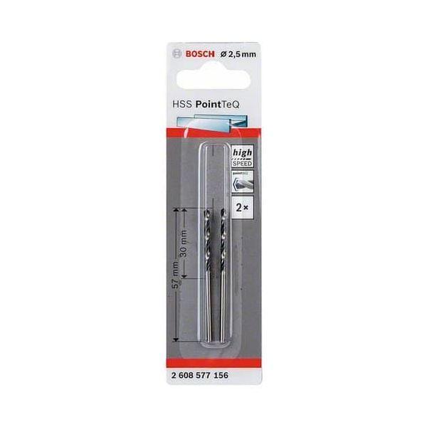 Broca BOSCH PointTeQ 2608577156 (Aço rápido), miniatura 2