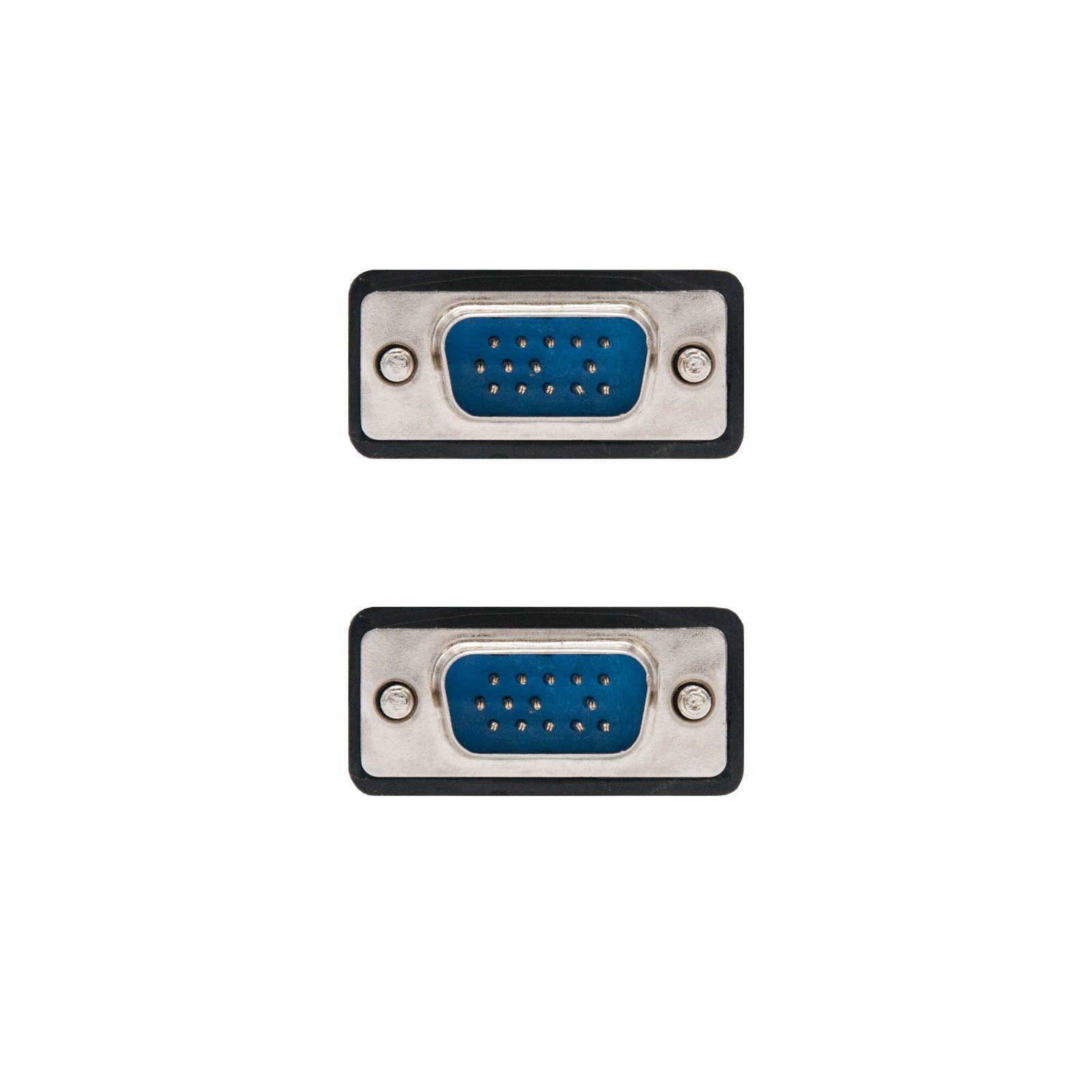 Cabo VGA NANOCABLE 10.15.0106 (6 m - Preto) — miniatura 3