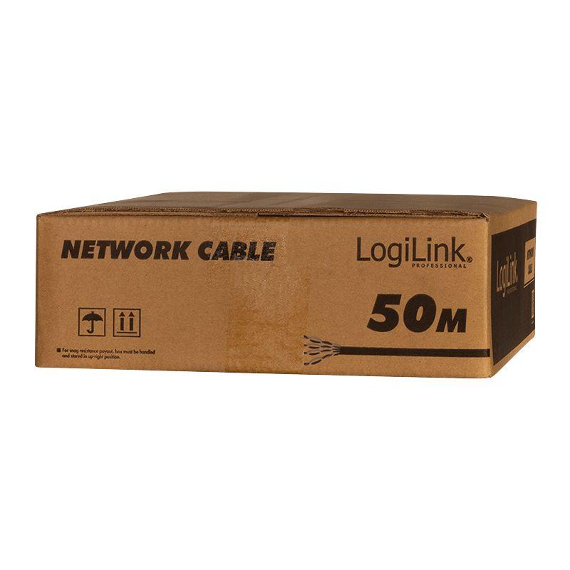 Cabo de Rede de Instalação LOGILINK CPV0065 (50 m - Cat7 - Laranja), miniatura 3