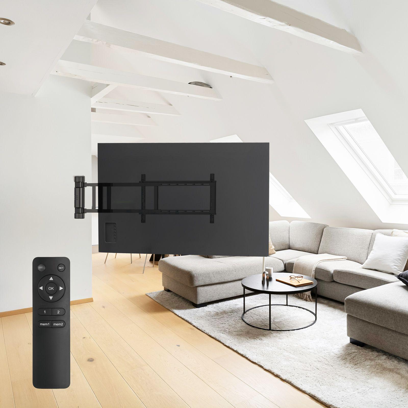 Suporte de Parede Elétrico para TV TOOQ LPM4381XL-B (600 x 400 mm - 200 x 200 mm - 190,5 cm - Preto), miniatura 6