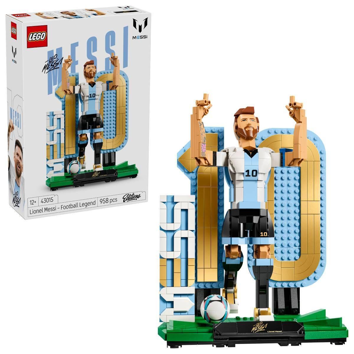 LEGO 43015 Editions Lionel Messi - Lenda do Futebol (12+ anos - 958 peças), miniatura 3