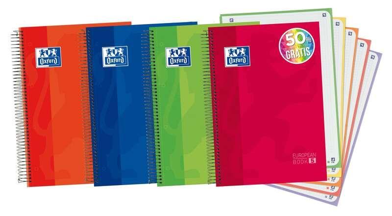 Caderno Espiral OXFORD Europeanbook 5 (Papel)