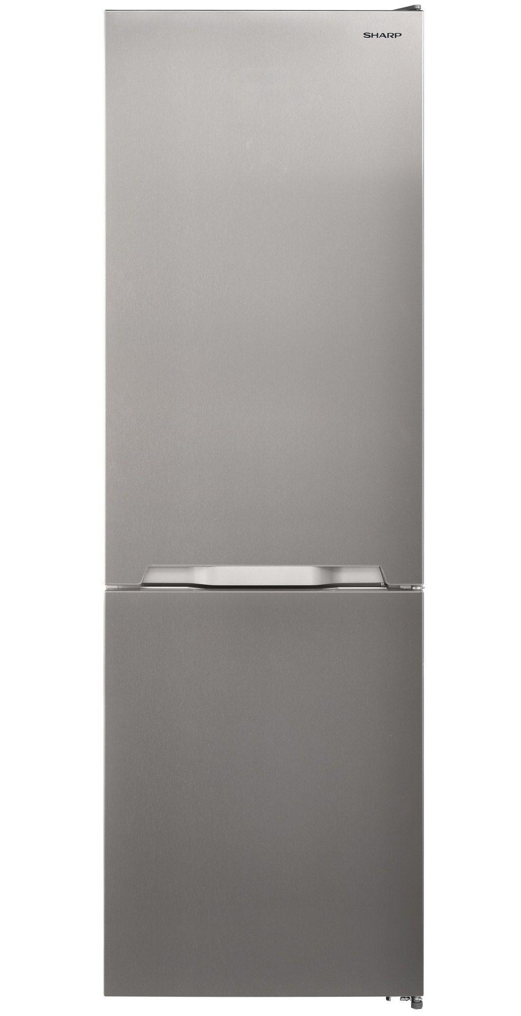 Frigorífico Combinado SHARP SJFBA09ITXPEES (295 L - 186x60x60 cm - 185 cm - Inox)