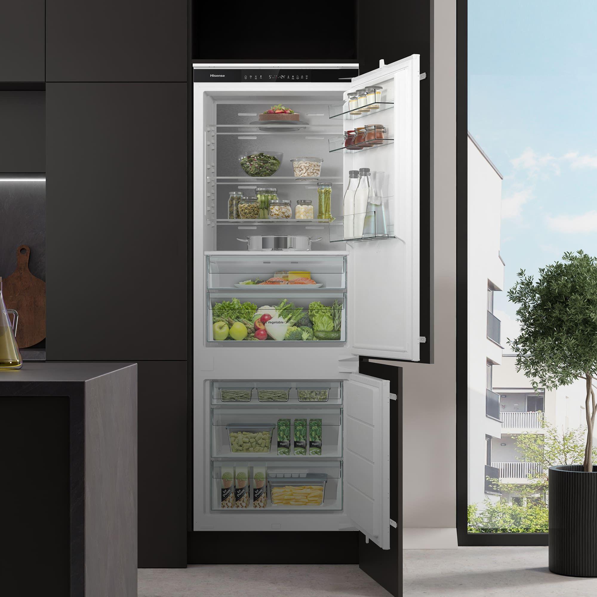 Frigorífico Combinado Encastre HISENSE RB3B370SAWD1 (193,6x69x54,5 cm - 69 cm - 194 cm - Branco) — miniatura 6