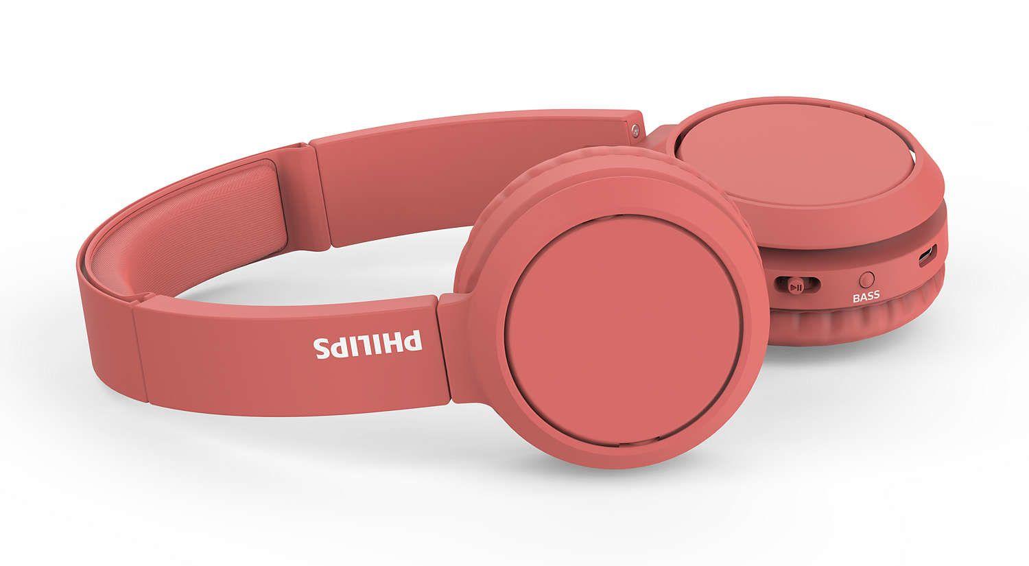 Auscultadores PHILIPS TAH4205RD/00 (Binaural - Sem fios - Supra-aural - Vermelho), miniatura 4
