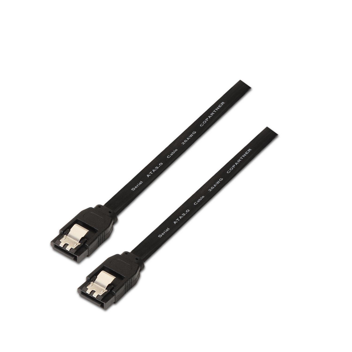 Cabo SATA III AISENS A130-0157 (SATA III - Preto)