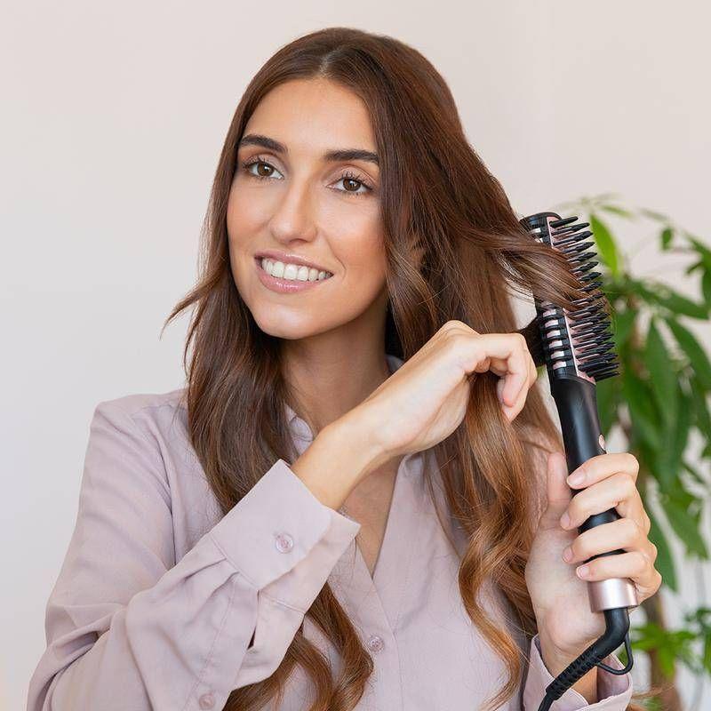 Escova Alisadora CECOTEC Bamba InstantCare 1200 Look Brush (Cerâmica - Preto) — miniatura 3