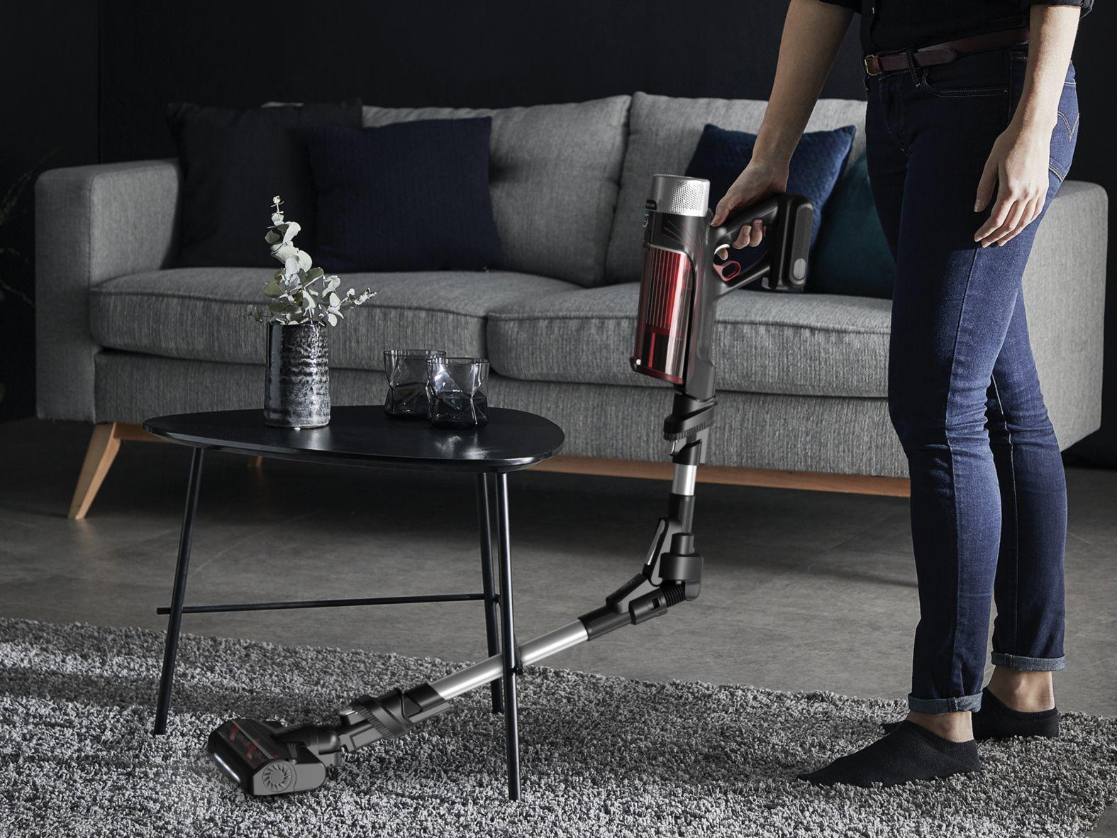 Aspirador Vertical ROWENTA X-Force Flex 9.60 RH2077WO (Altura 11,2 cm - Preto e Vermelho) — miniatura 2
