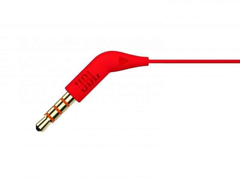 Auscultadores JBL T110 (Binaural - Com fios - Intra-aural - Vermelho), miniatura 2