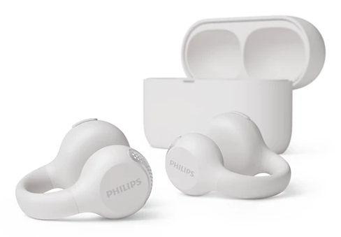 Auscultadores PHILIPS 2000 Series TAQ2000WT/00 (Binaural - True Wireless Stereo - Intra-aural - Branco)