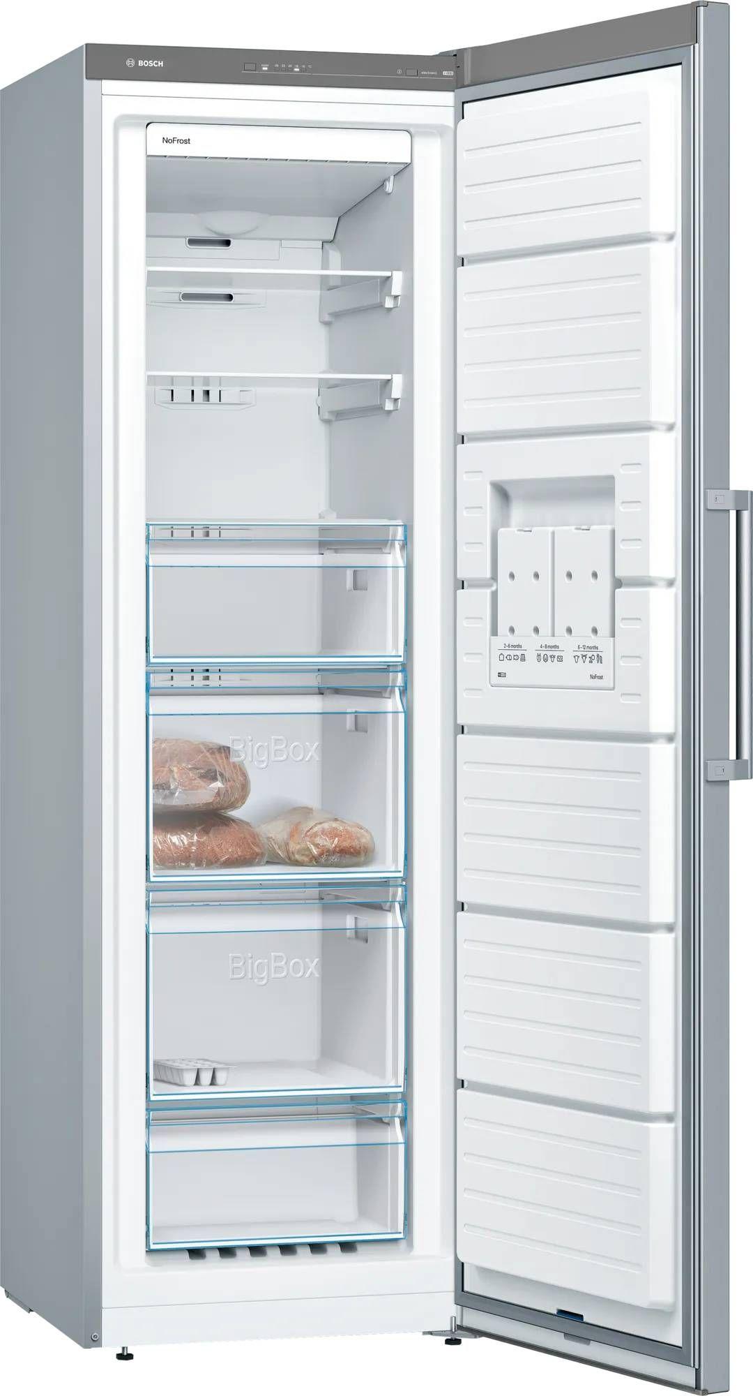 Arca Vertical Independente BOSCH GSN36VIEP (Altura 186 cm - 60 cm - 186 cm - Inox), miniatura 2