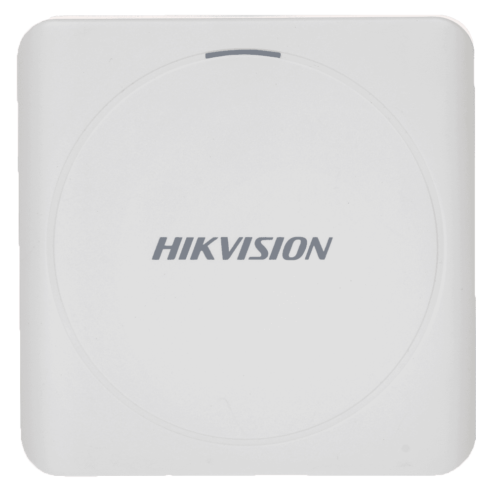 Leitor de Controlo de Acessos HIKVISION DS-K1801E (EM 125 kHz - IP65 - Branco)