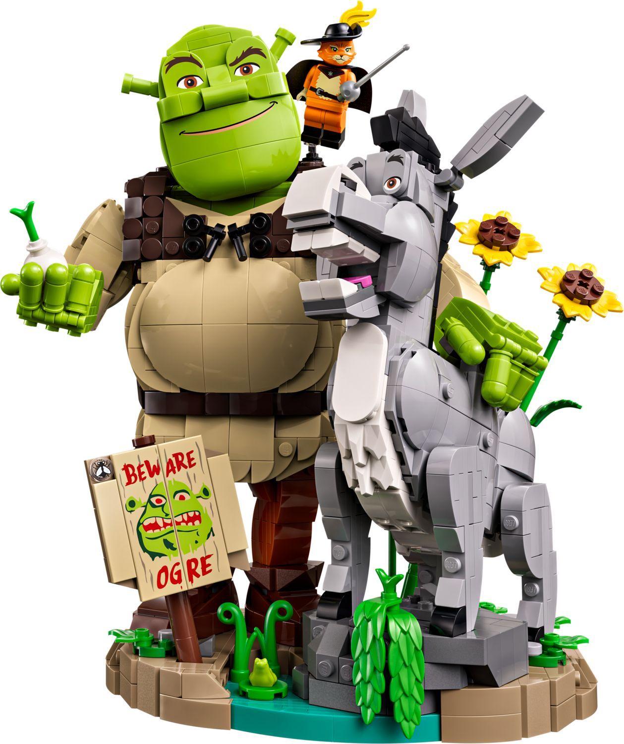 LEGO 72423 Shrek Shrek, Burro e Gato das Botas (18+ anos - 1403 peças)