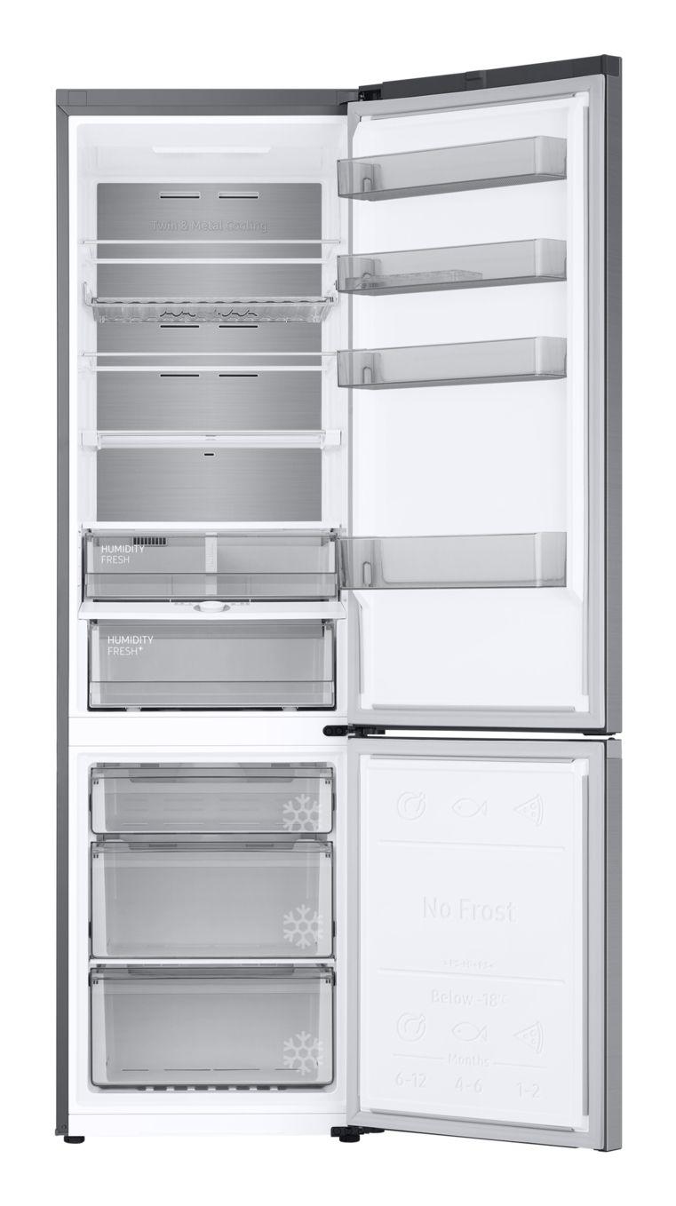 Frigorífico Combinado Independente SAMSUNG RB38C7AGWS9/EF (387 l - SmartThings - 203x59,5x65,8 cm - Inox) — miniatura 3