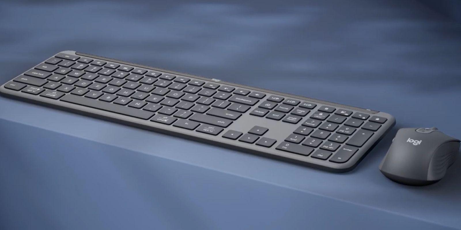 Conjunto de Teclado e Rato LOGITECH Signature Slim MK950 (Estados Unidos - Teclas tesoura - Tamanho completo - Grafite)