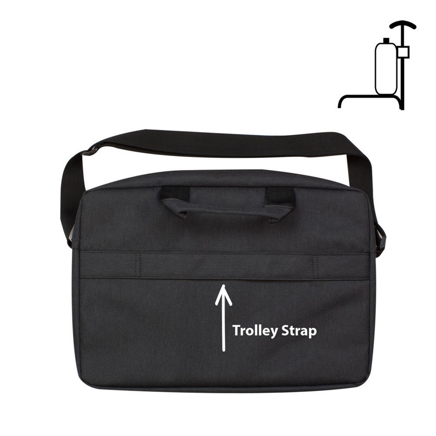 Mala para Portátil EWENT EW2515 (10 l - Poliéster - 39,6 cm - Preto), miniatura 4