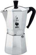 Cafeteira Italiana BIALETTI Moka Express 12TZ (Alumínio e preto)
