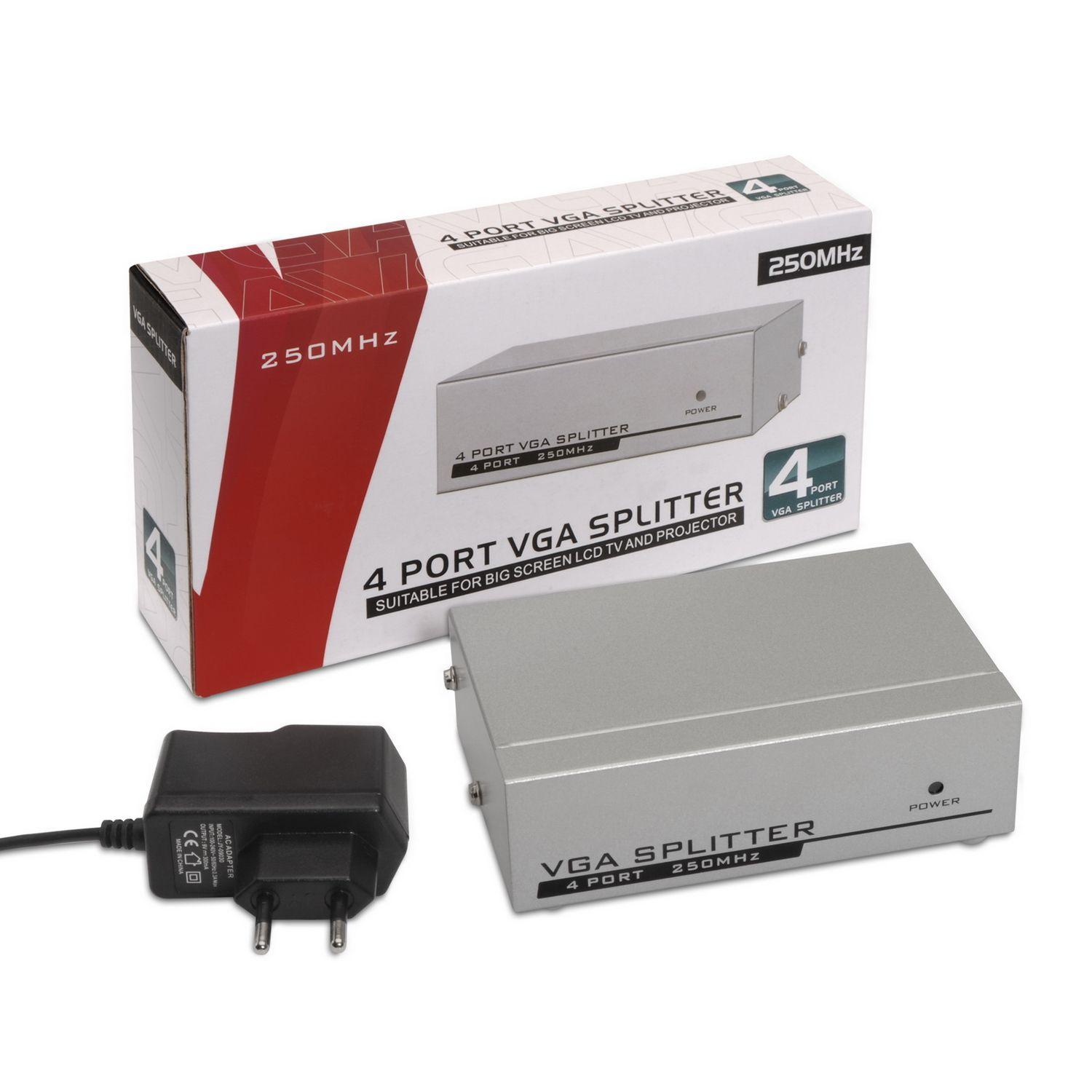 Divisor de Sinal VGA AISENS A116-0085 (Cinzento) — miniatura 3