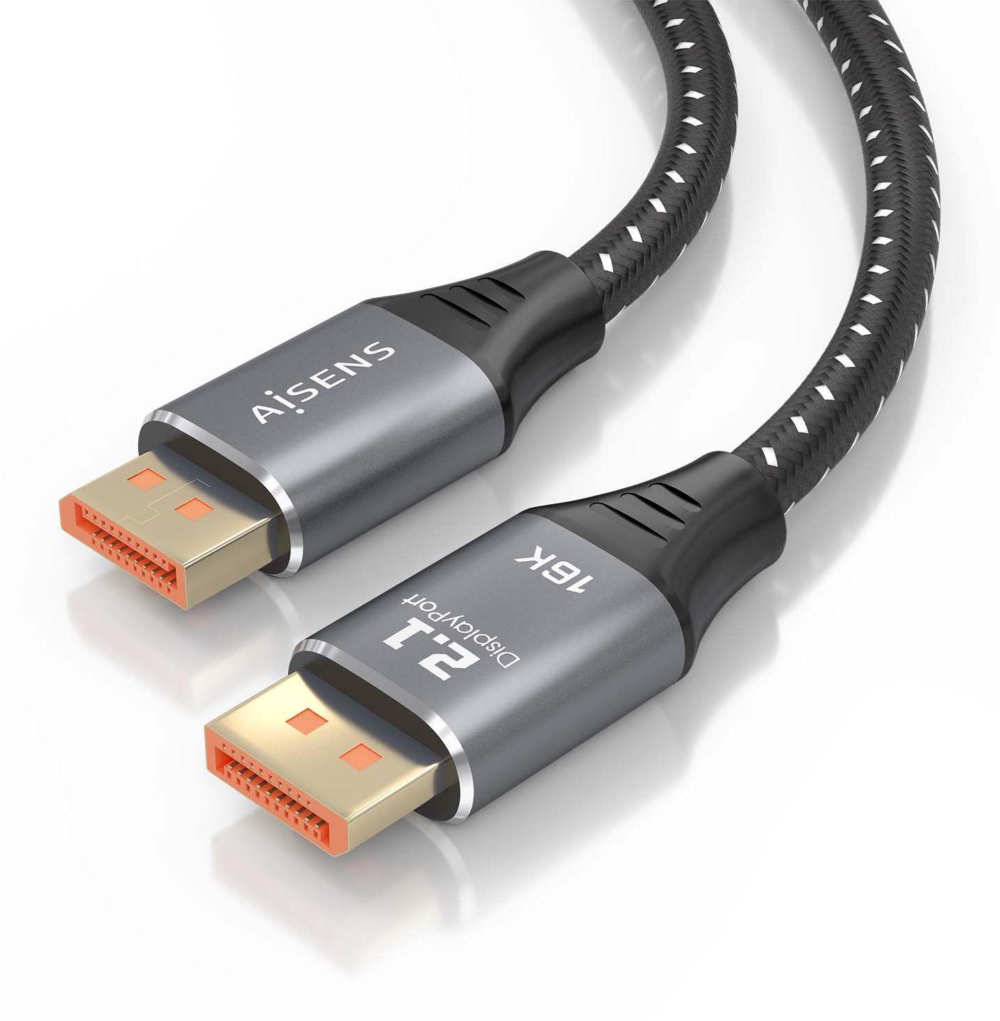 Cabo DisplayPort AISENS A158-0901 (1 m - Preto) — miniatura 3