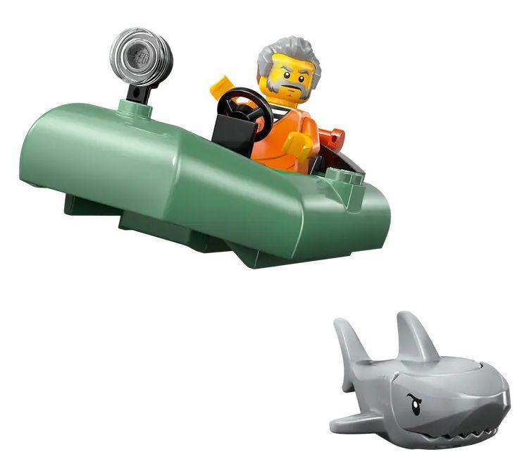 LEGO 60456 City Perseguição com Barco da Polícia (6+ anos - 264 peças), miniatura 6