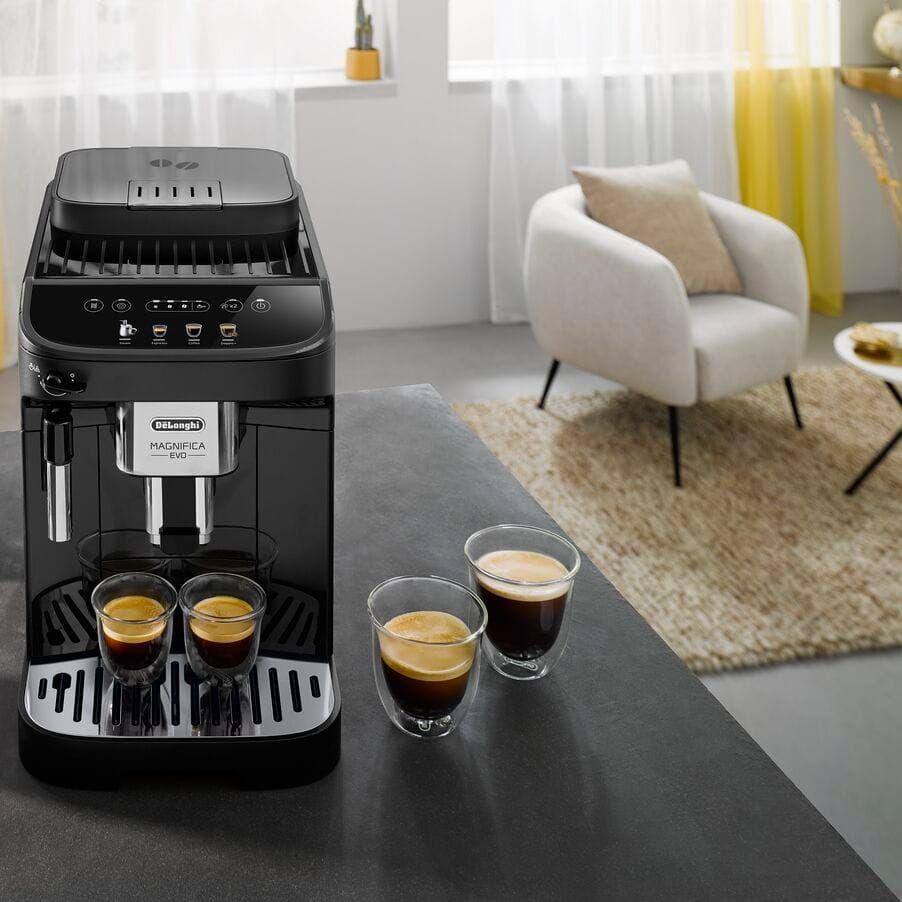 Máquina de Café Automática DELONGHI Magnifica Evo ECAM290.22.B (Grãos de café, Café moído - 1450 W - 15 bar - Preto), miniatura 8