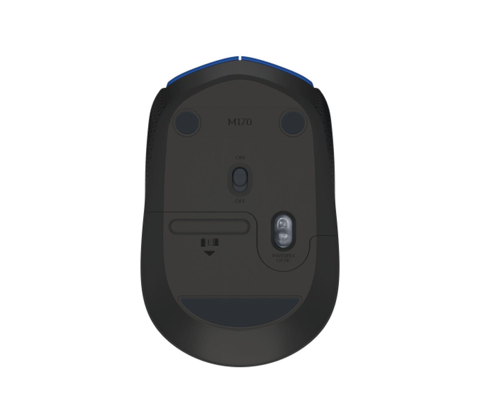 Rato LOGITECH M171 (Ambidestro - 1000 DPI - Ótico - Preto e Cinzento) — miniatura 2