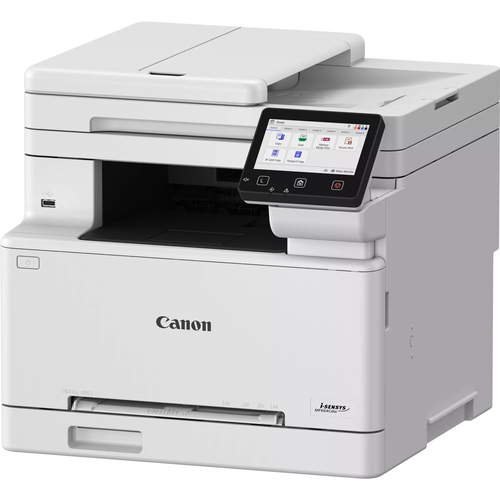Impressora Multifunções CANON i-SENSYS MF664Cdw (A4 - Impressão a cores - 251 folhas - Branco) — miniatura 2