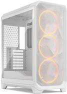 Caixa PC FRACTAL DESIGN Meshify 3 RGB TG Clear Tint FD-C-MES3A-07 (Extended-ATX - Vidro temperado, aço - RGB multicolorida - Branco) — imagem 1