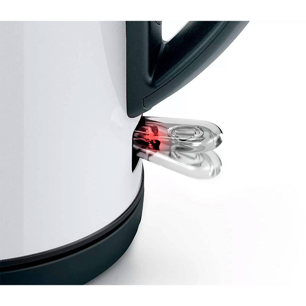 Jarro Elétrico BOSCH TWK3P421 (2400 W - 1,7 l - Aço inoxidável - Preto e Branco), miniatura 5