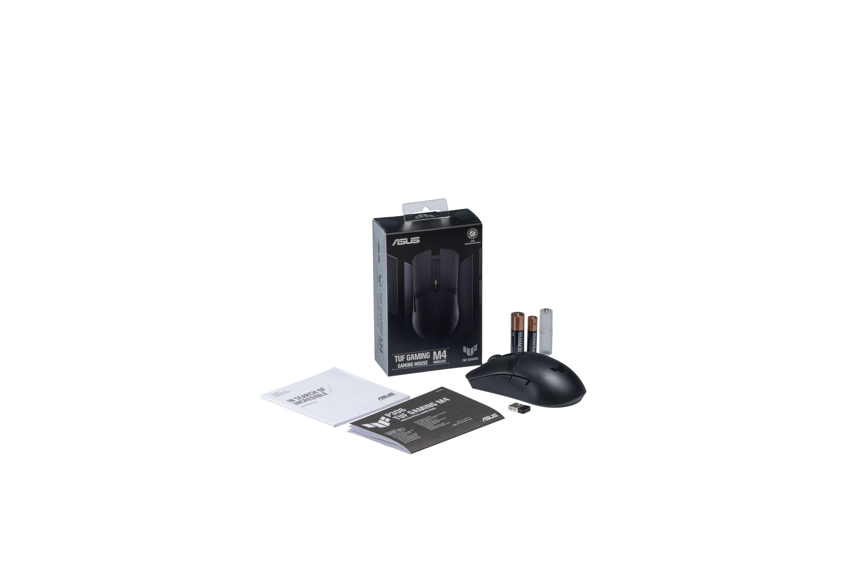 Rato ASUS TUF Gaming M4 Wireless (Mão direita - 12000 DPI - Ótico - Preto) — miniatura 6