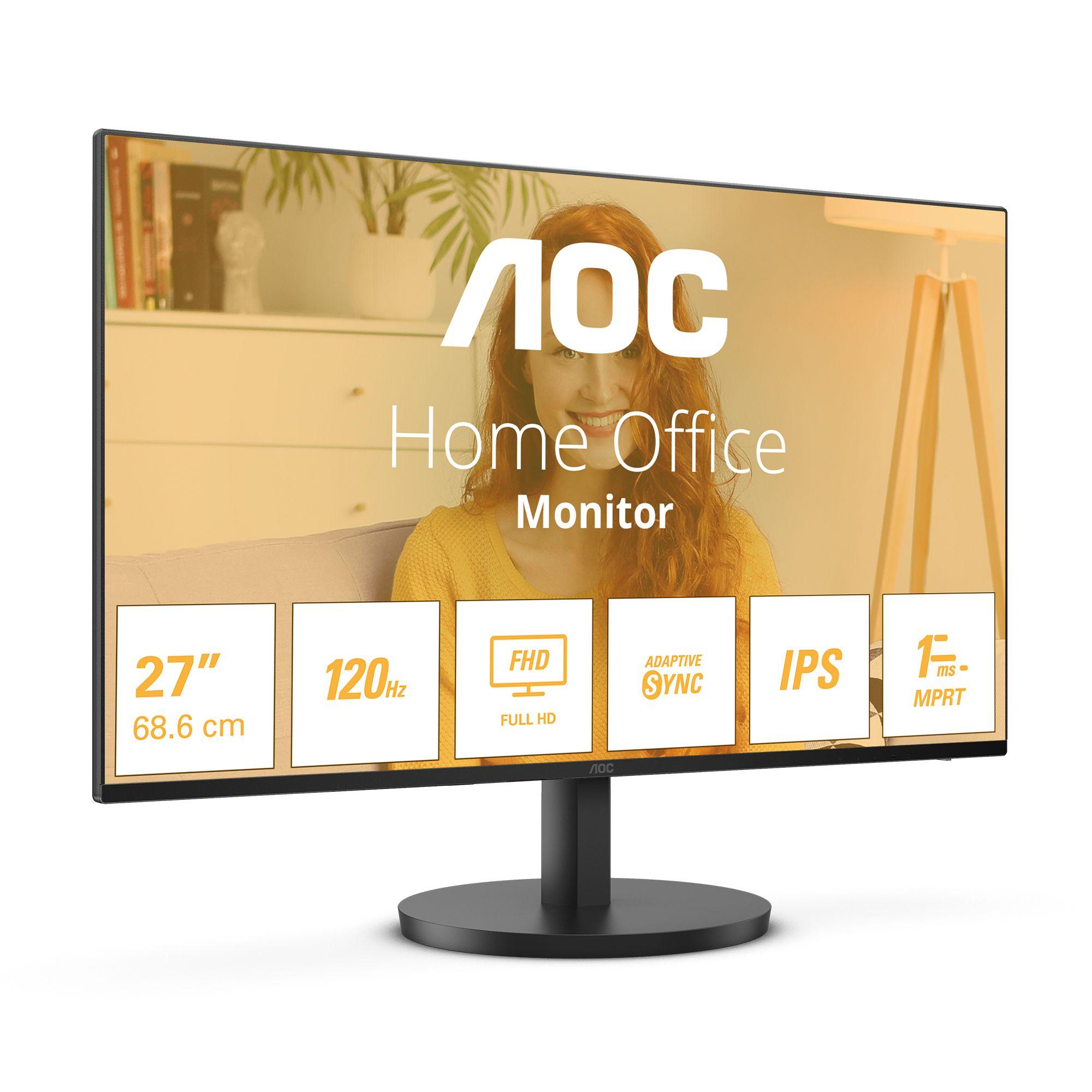 Monitor AOC 27B3HA2 (27" - IPS - 120 Hz - Preto) — miniatura 2