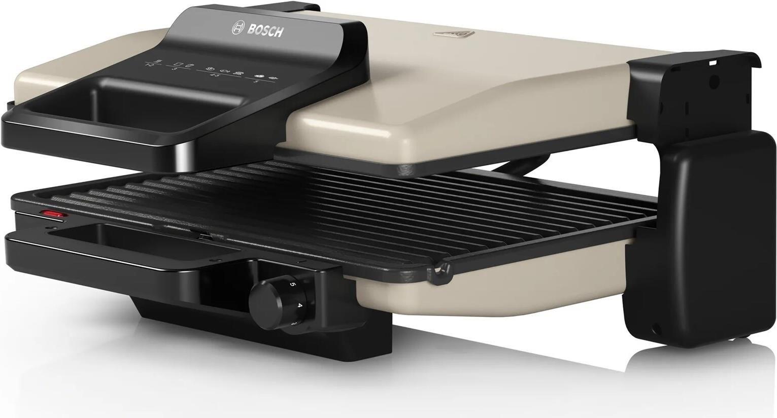 Grelhador Elétrico BOSCH TCG3302 (Altura 13,3 cm - Alumínio)