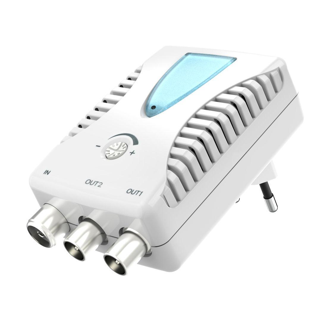 Amplificador de Antena TV HAMA 00205228 (Branco)