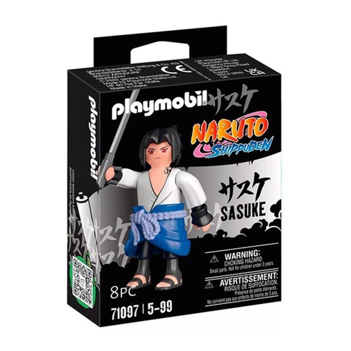 Figura de Brincar PLAYMOBIL Naruto Shippuden Uchiha Sasuke 71097 (A partir dos 5 anos - Multicor)