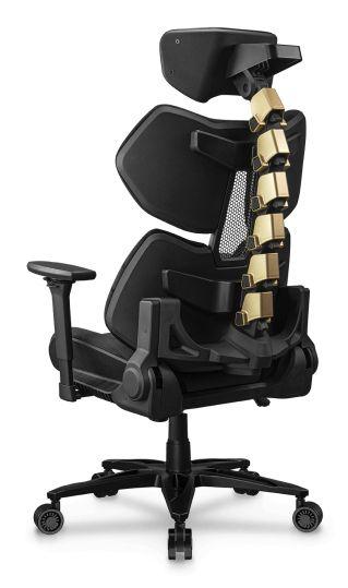 Cadeira Gaming COUGAR Terminator Elite Gold (135 kg - 90-150° - Preto, Dourado - Preto e Dourado), miniatura 5