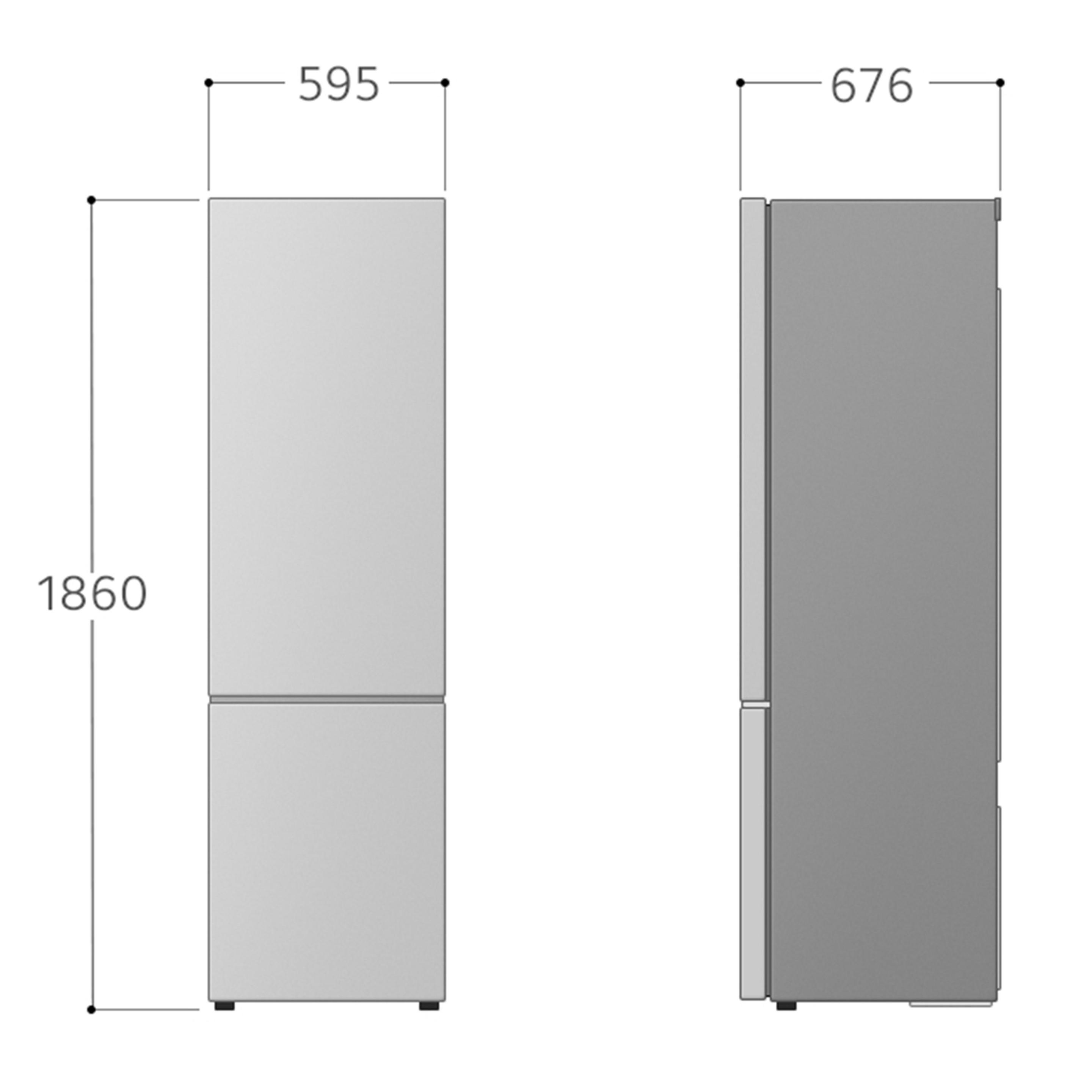 Frigorífico Combinado Independente LG GBG5160CEV (349 L - 186x59,5x67,6 cm - 60 cm - Preto), miniatura 4