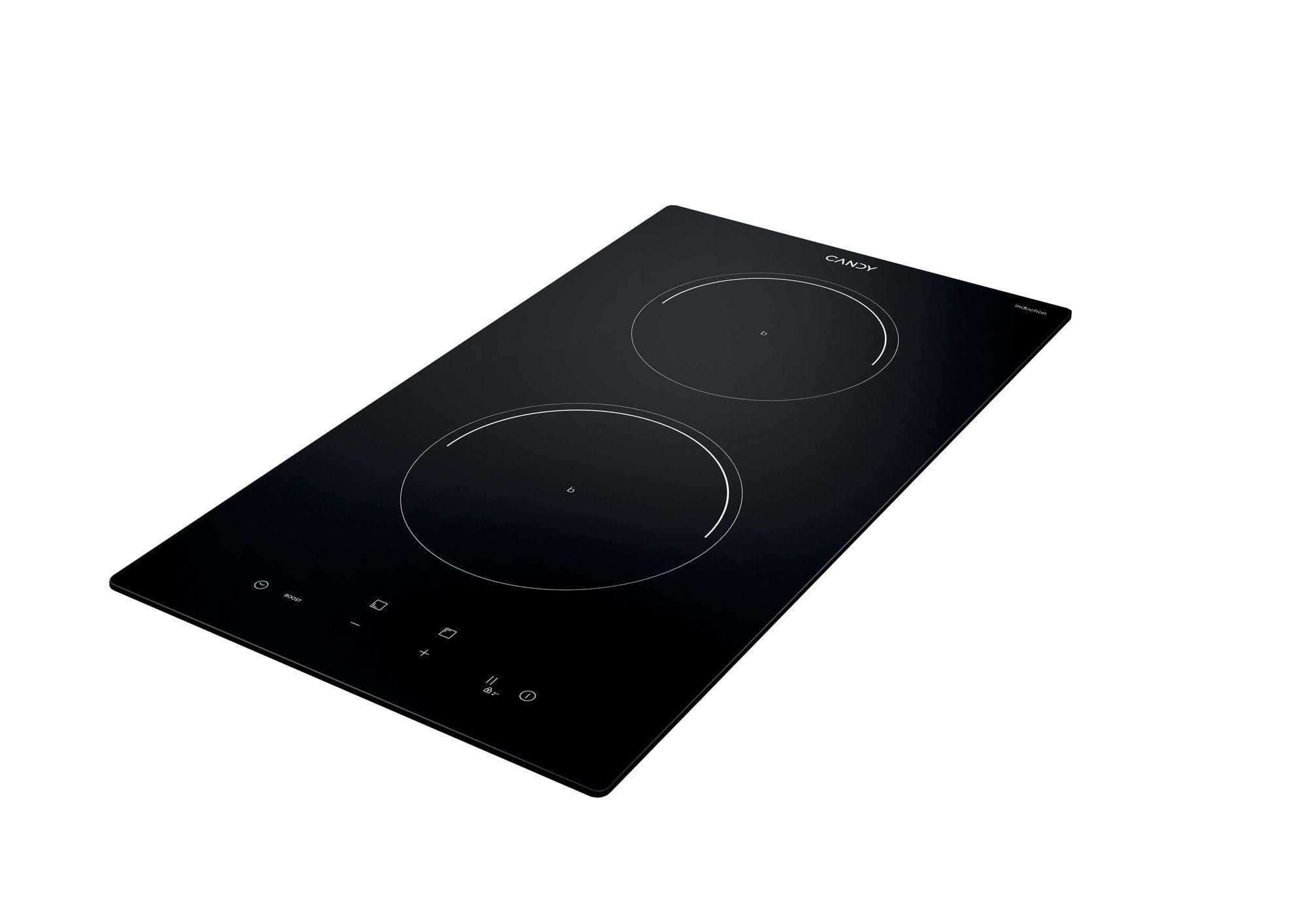 Placa de Indução de Encastre CANDY CI32CBB (2 zonas - 3500 W - Vidro-cerâmica - Preto), miniatura 2