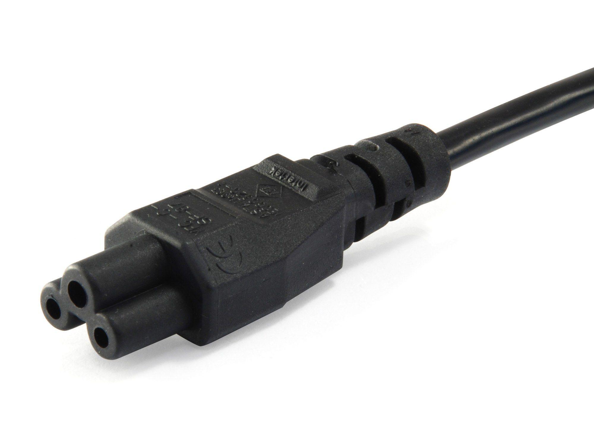 Cabo de Alimentação EQUIP 112150 (1,8 m - CEE 7/7 - IEC C5 - Preto) — miniatura 3