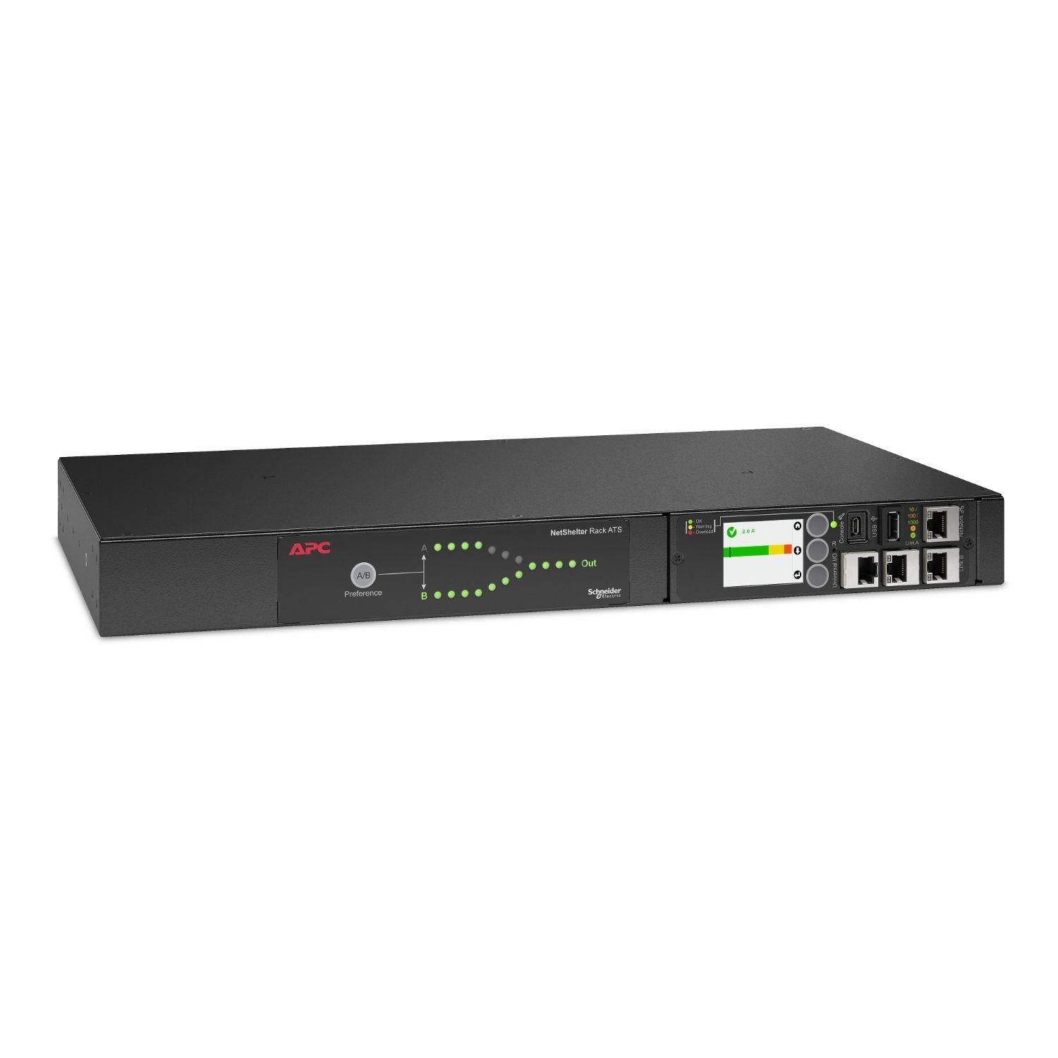 Comutador de Transferência Automática APC AP4423A (Acopladores C13 e C19 - Preto), miniatura 4