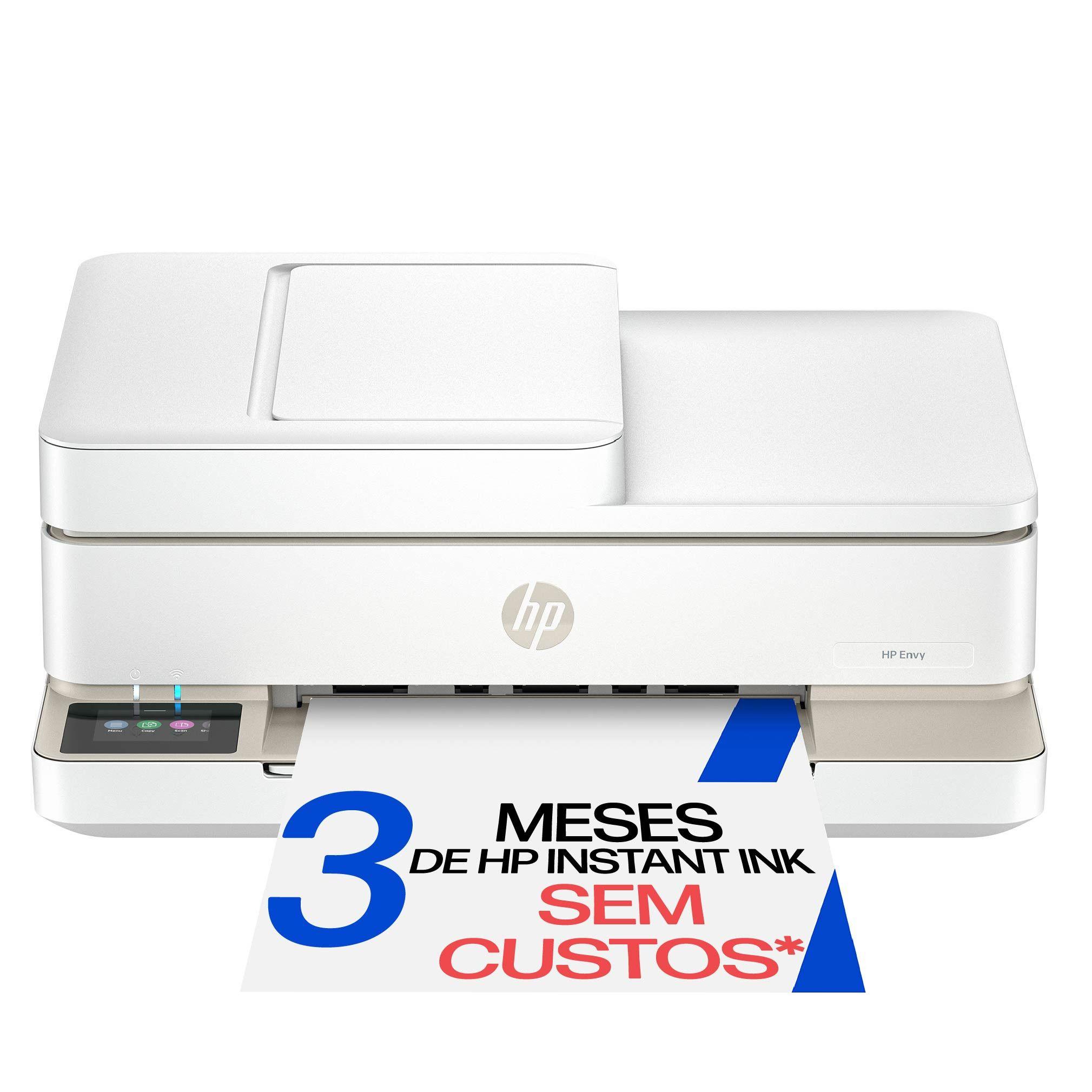 Impressora Multifunções HP ENVY 6520e (A4 - Impressão a cores - 100 folhas - Bege) — miniatura 3