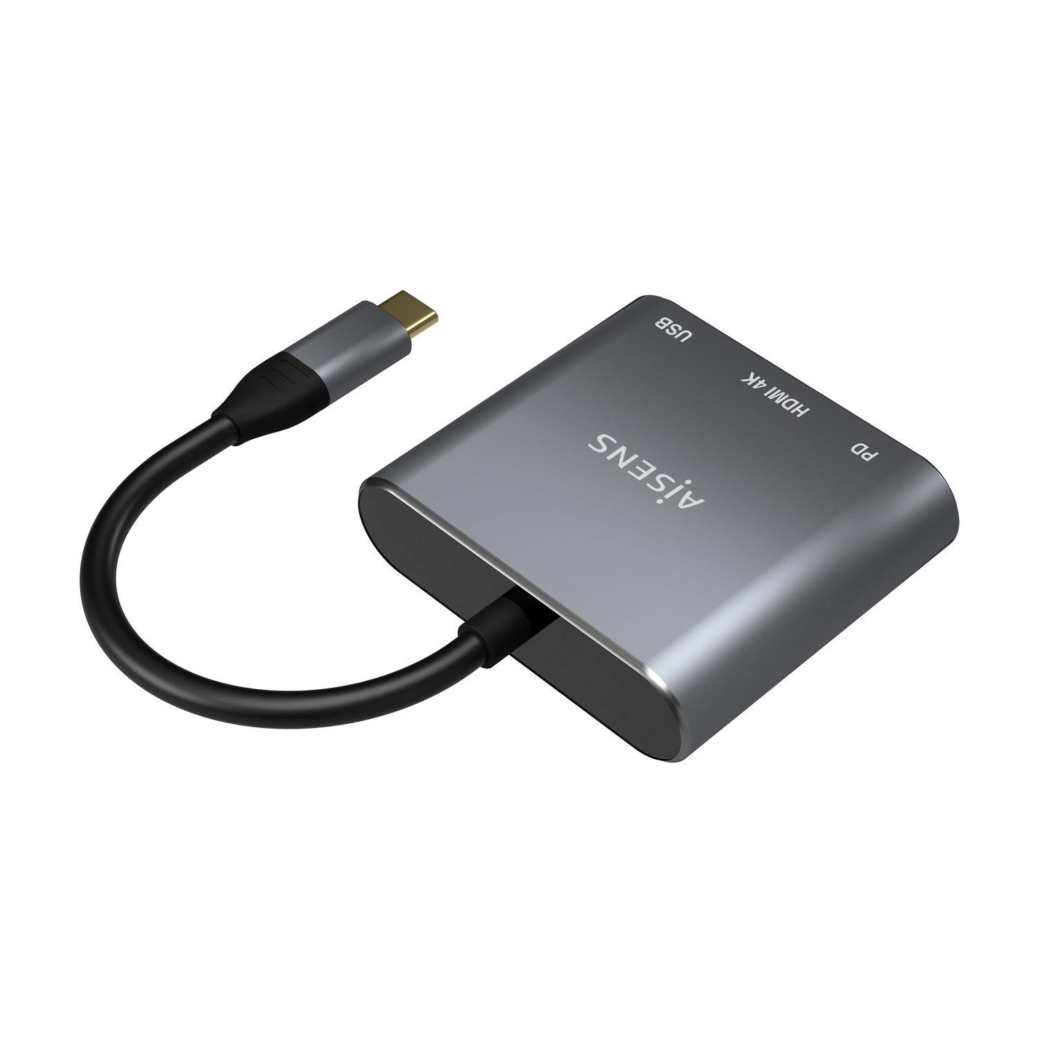 Conversor USB-C AISENS A109-0669 (0,15 m - Cinzento), miniatura 2