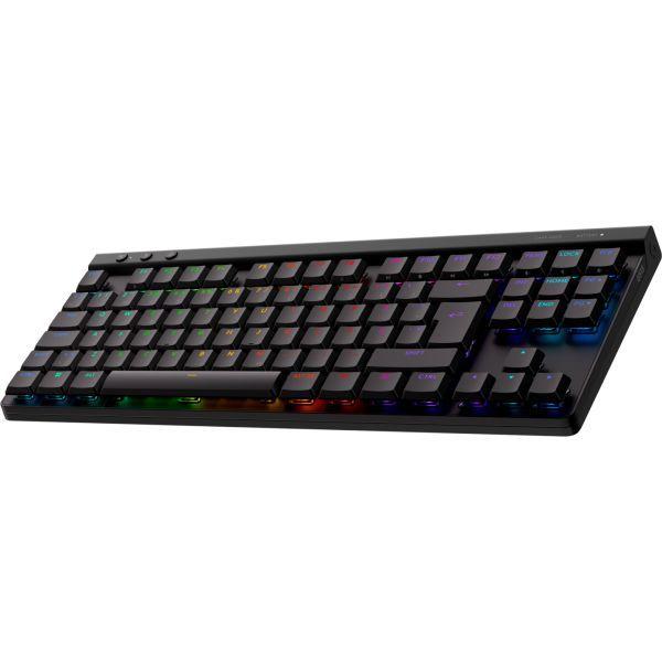 Teclado LOGITECH G515 LIGHTSPEED TKL (Nórdico - Logitech GL Linear - USB Type-A e USB Type-C - Preto), miniatura 3