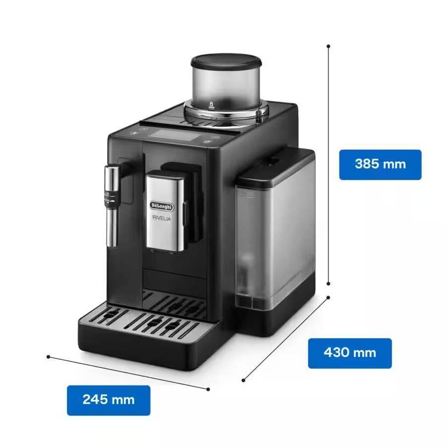Máquina de Café Automática DELONGHI Rivelia EXAM440.35.B (Café moído, Grãos de café - 1450 W - 1,4 l - Preto), miniatura 4