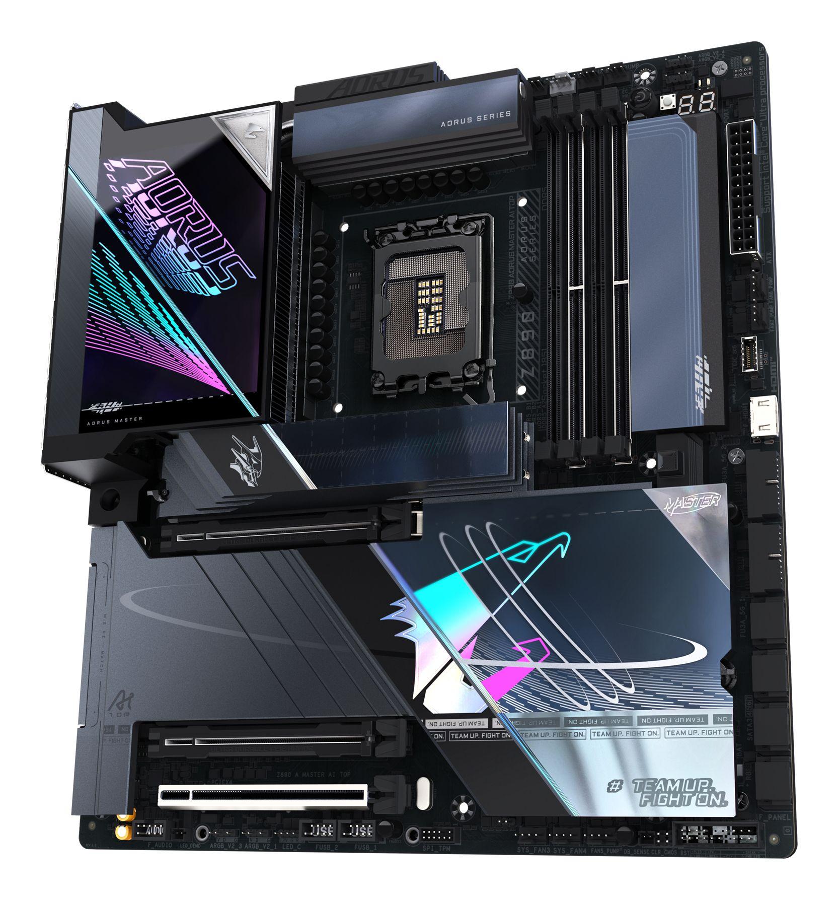 Motherboard GIGABYTE Z890 AORUS MASTER AI TOP (LGA 1851 - Intel Core Ultra - E-ATX - Preto), miniatura 4