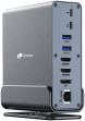 Estação de Acoplamento USB-C LEOTEC LEDS06 (Prateado)